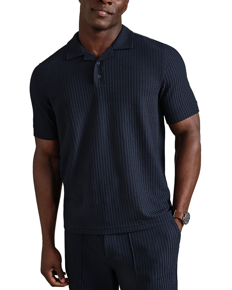 Rhone Casual Seersucker Polo