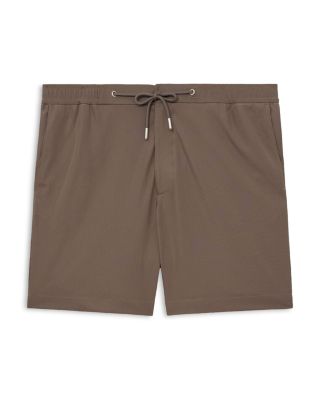 Newmark Regular Fit 6" Textured Drawstring Shorts