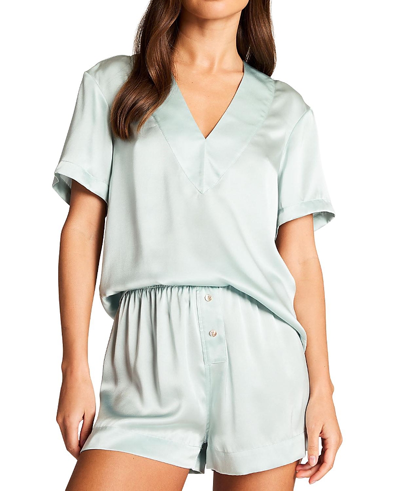 Negative Eclipse Washable Silk V-Top
