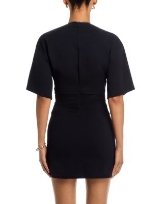 Gathered T Shirt Dress