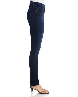 Mid Rise Cigarette Jeans in Blue Dusk - thumbnail 4