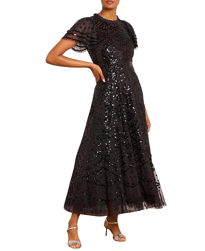 Needle & Thread Deco Dot Ankle Gown