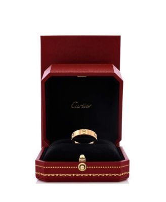  Love Band Ring 18K Gold