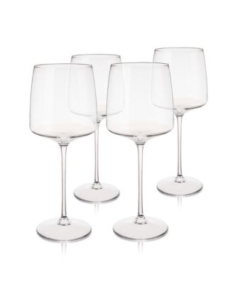 Reserve Julien Crystal Bordeaux Glasses, Set of 4
