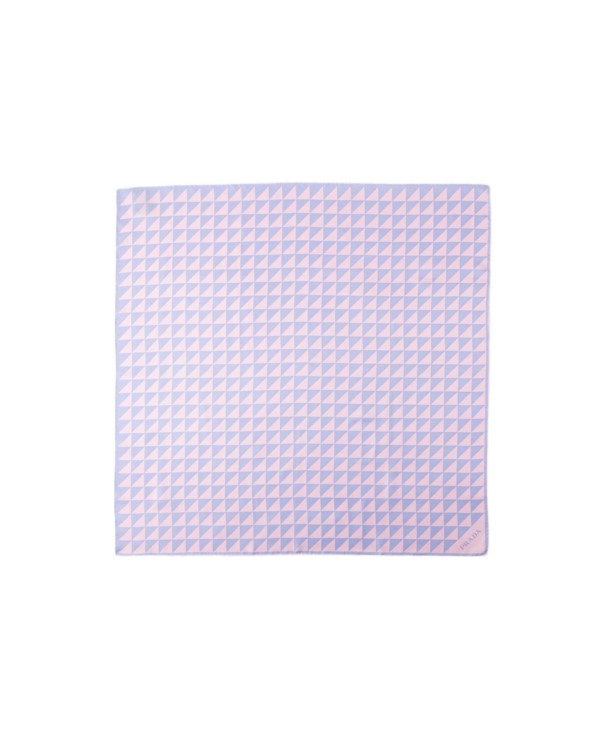 Prada Printed Silk Twill Scarf