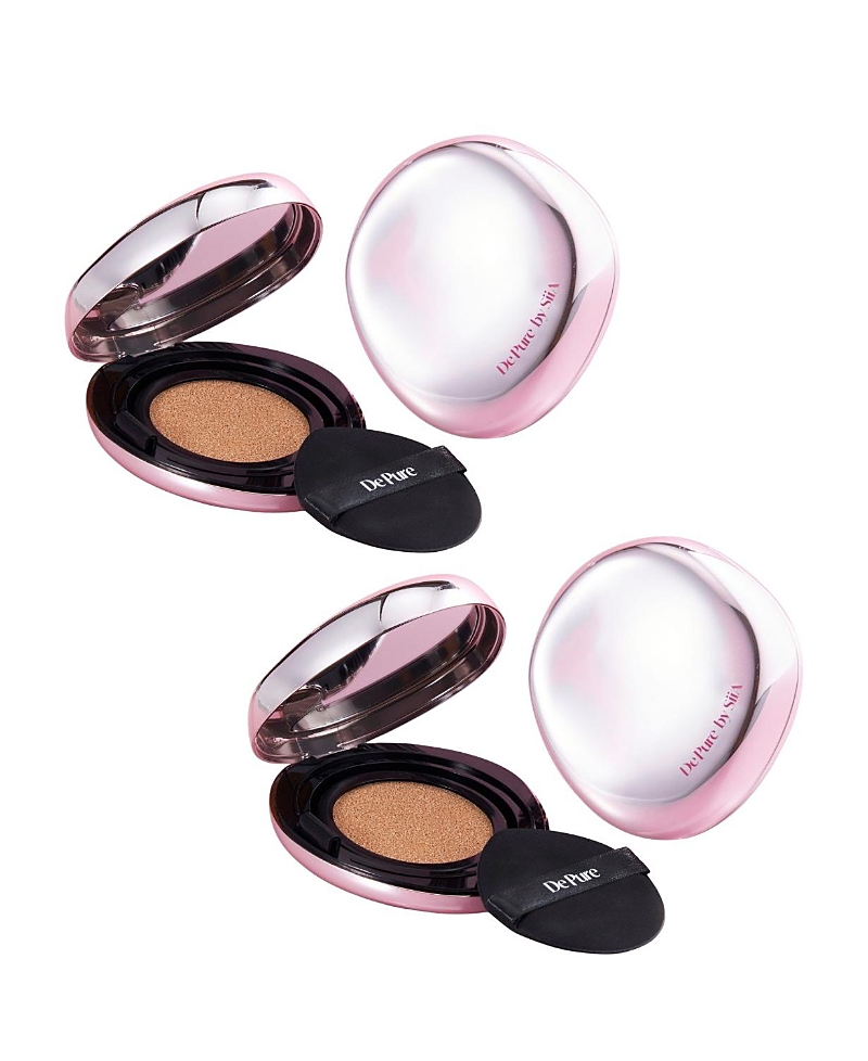 Siia Cosmetics Flawless Glow Cushion Foundation Set for 2