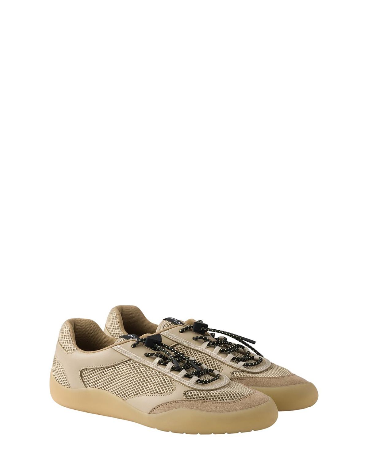Prada Women's Speedrock Mesh Fabric Sneakers