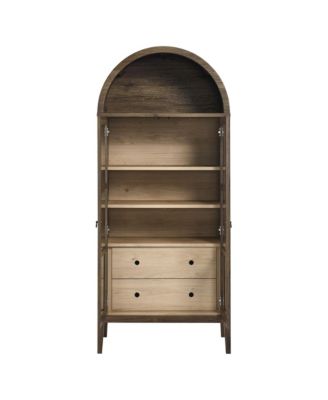  Nolan Tall Arched Storage Display Cabinet