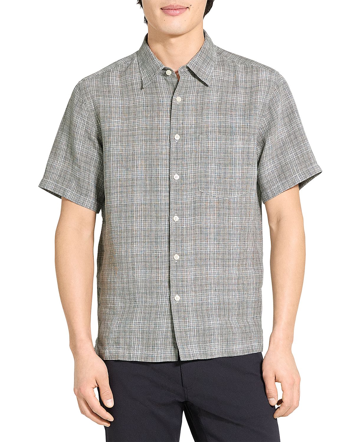 Theory Irving Short Sleeve Shirt