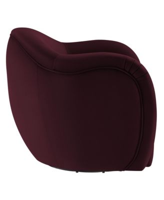 Compose Performance Velvet Swivel Armchair