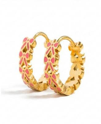  Girl's Bow Repeat Hoop Earring