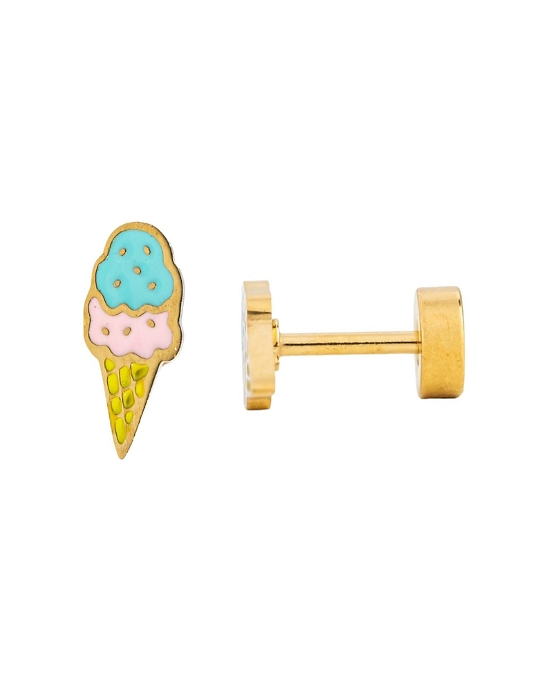 Pip Pop Girls' Ice Cream Earring