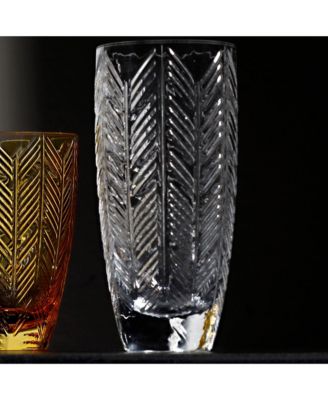  Zig Zag Champagne Glasses, Set of 6