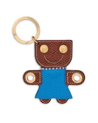 Lady Leather Key Ring Bag Charm