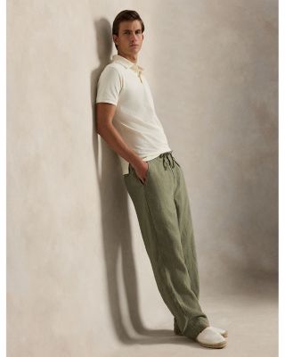 Polo Ralph Lauren Lateef Relaxed Fit Pleated Linen Pants