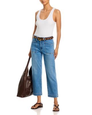 Quincy High Ankle Straight Jeans in Redondo - thumbnail 2