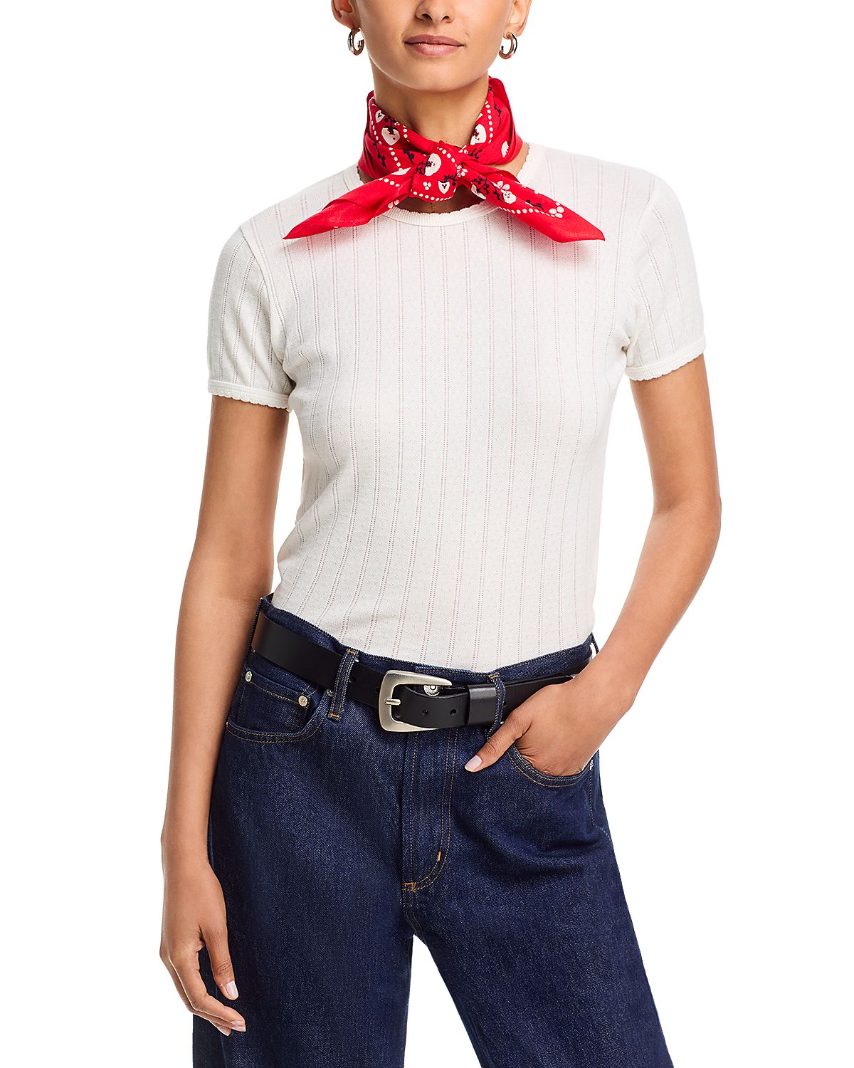 rag & bone Floral Western Bandana