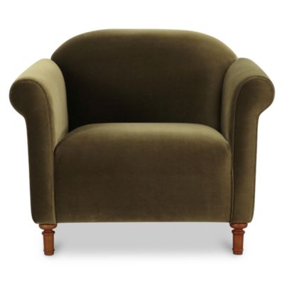 Harmony Faux Mohair Accent Chair