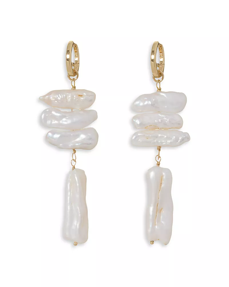 Roxanne Assoulin The Pearl Branch Drop Earrings