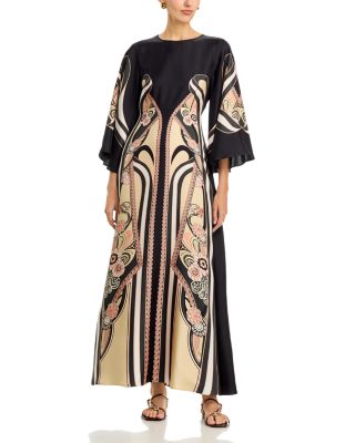 Long Sorella Silk Dress
