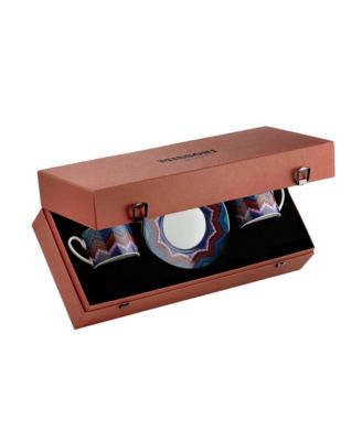  Starlight Tea Cup & Saucer, Set of 2