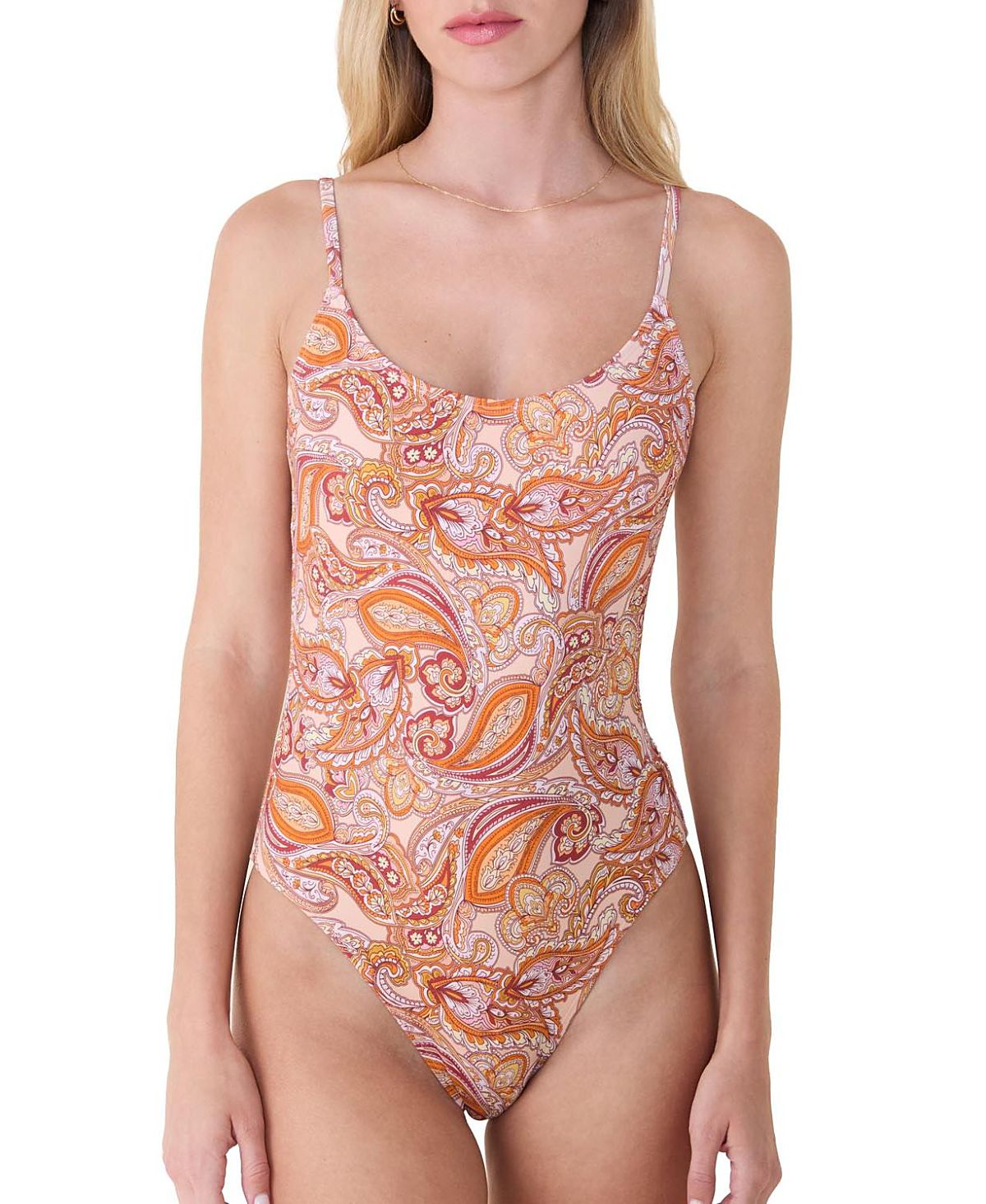 Andie Women's Amalfi Scoop Neck One Piece Swimsuit