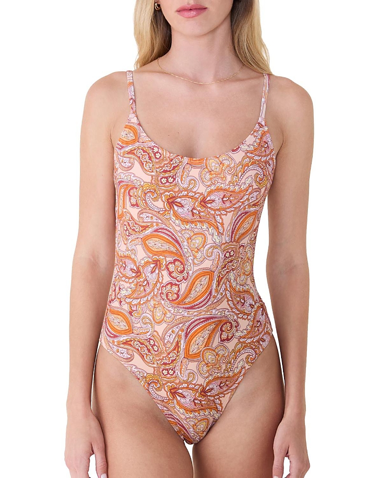 Andie Women's Amalfi Scoop Neck One Piece Swimsuit