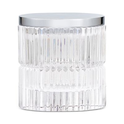 Prisma Clear Bath Canister - Polished Chrome