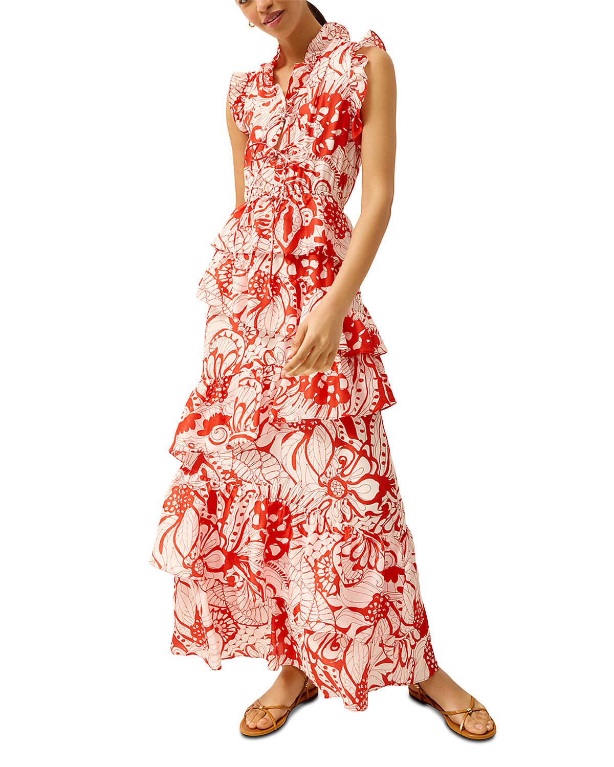 Marie Oliver Franklen Silk Dress