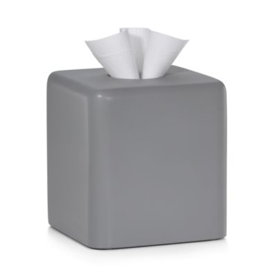 Domus Gray Matte Tissue Cover