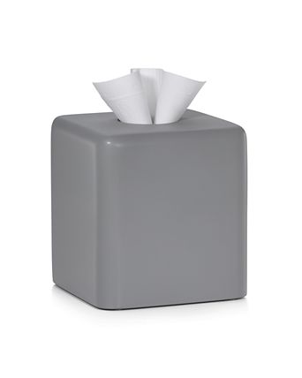 Domus Gray Matte Tissue Cover