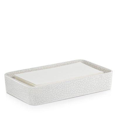 Frattura White Towel Tray