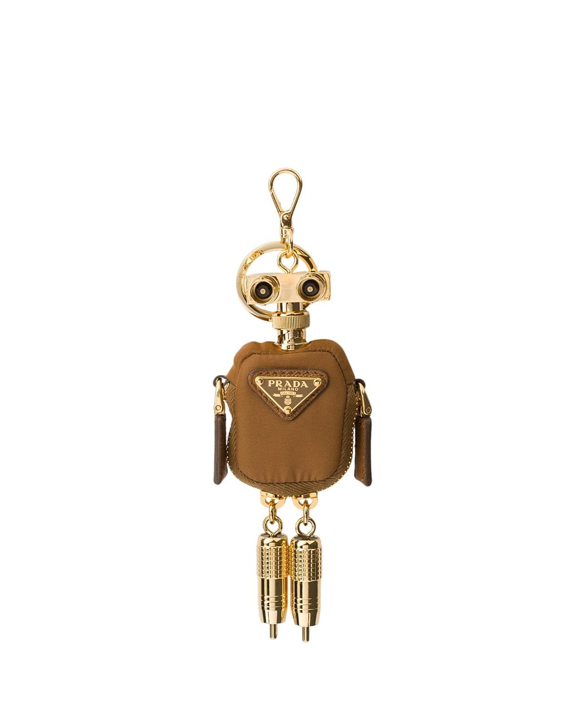 Prada Robot Re-Nylon Keychain Charm