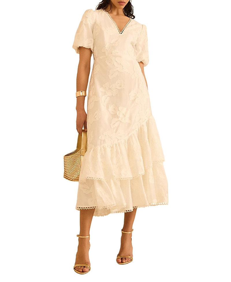 Mint Velvet Women's Cotton Blend Floral Maxi Dress