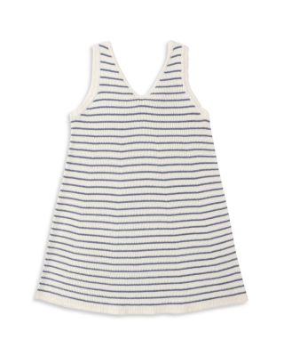 Girls' Striped Crochet Tank Mini Dress - Little Kid, Big Kid