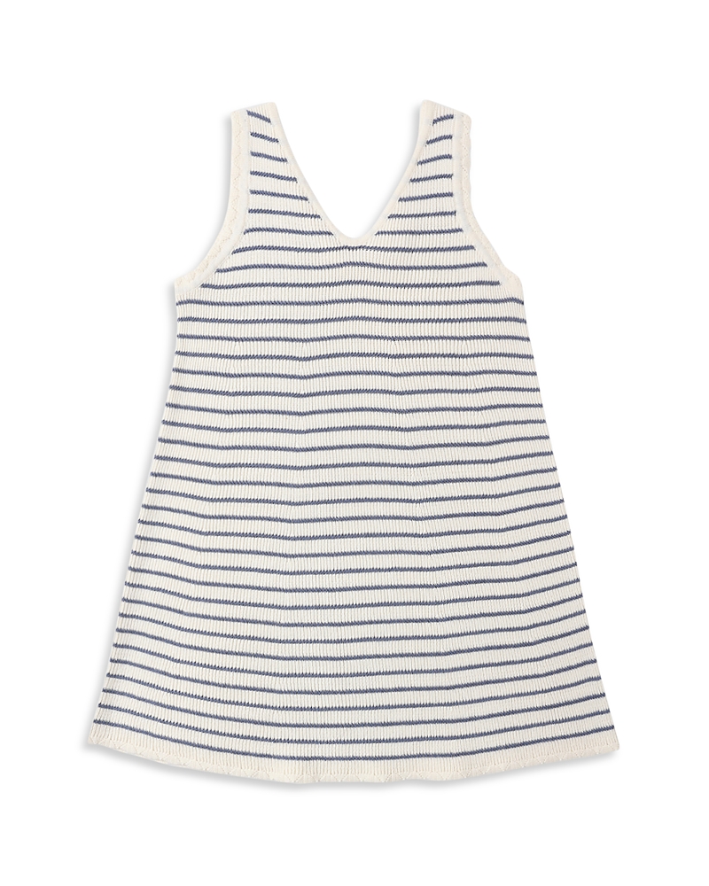 Rylee + Cru Girls' Striped Crochet Tank Mini Dress - Little Kid, Big Kid