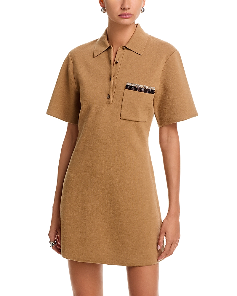3.1 Phillip Lim Short Sleeve Polo Mini Dress