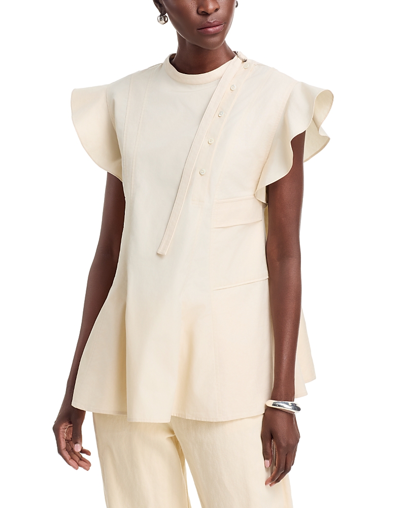 3.1 Phillip Lim Tonal Poplin Blouse