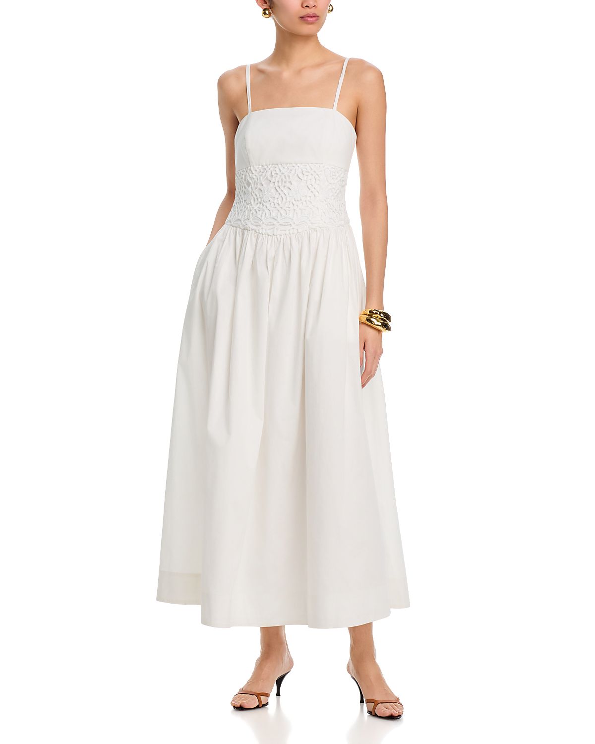Milly Lou Crochet Maxi Dress