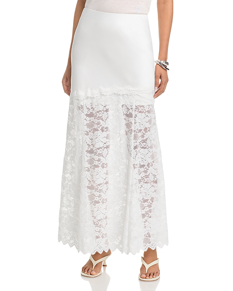 Generation Love Perrine Lace Combo Satin Skirt