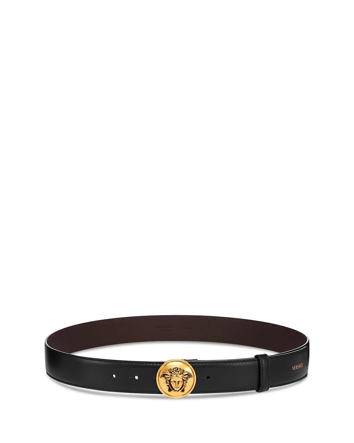 Versace Men's Medusa Leather Belt