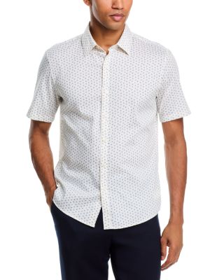 Perf Floral Short Sleeve Shirt