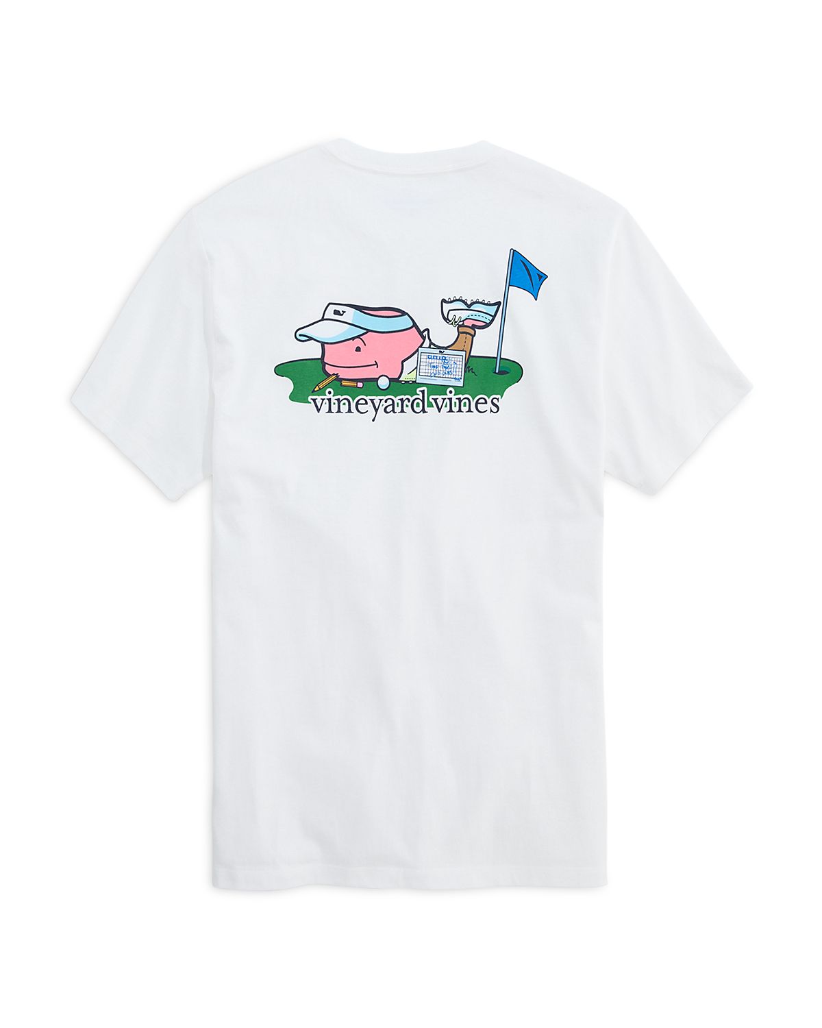 Vineyard Vines Golf Whale Pocket T-Shirt