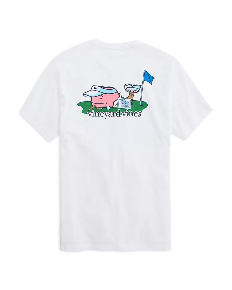 Vineyard Vines Golf Whale Pocket T-Shirt