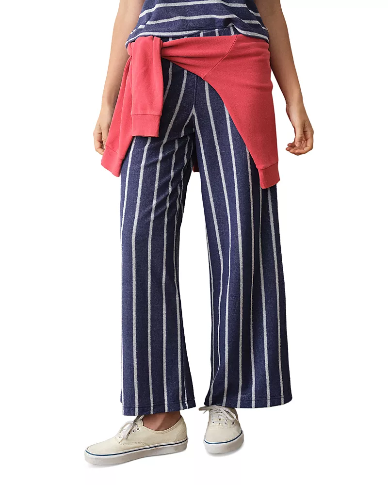 Marine Layer Beach Terry Wide Leg Pants