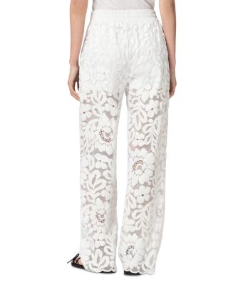 elegant dress pants for women Silk organza dress trousers main image 0
