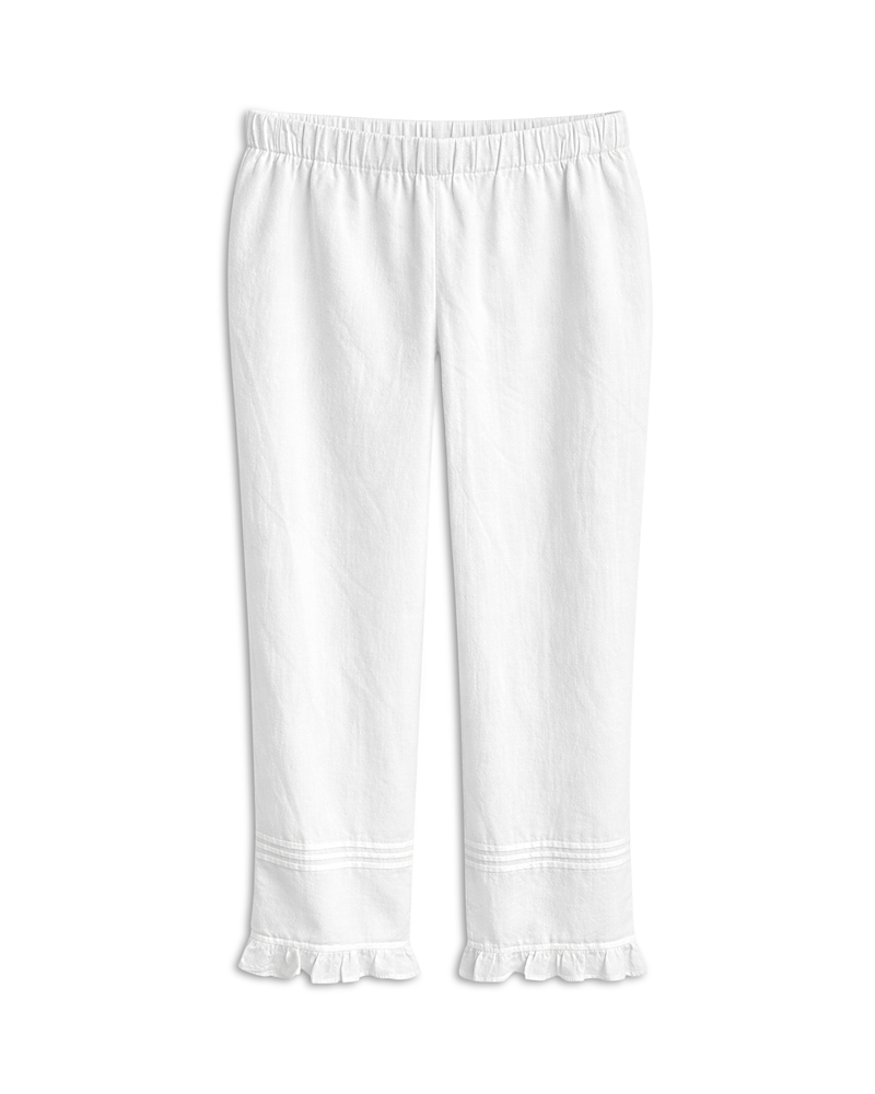 KatieJnyc Girls' Tween Kane Wide Leg Ruffled Hem Pants - Big Kid
