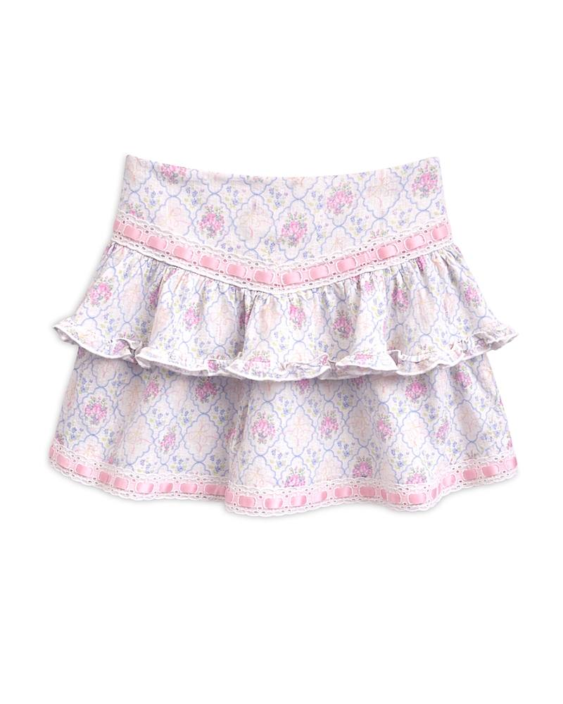 KatieJnyc Girls' Tween Julie Mini Printed Skirt - Big Kid