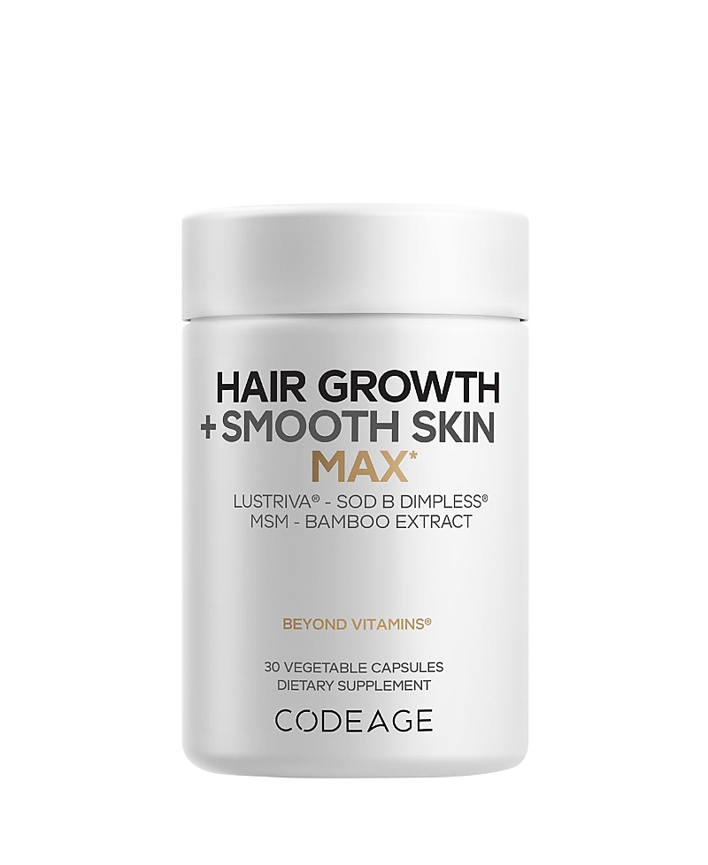 Codeage Hair Growth + Smooth Skin Max Capsules