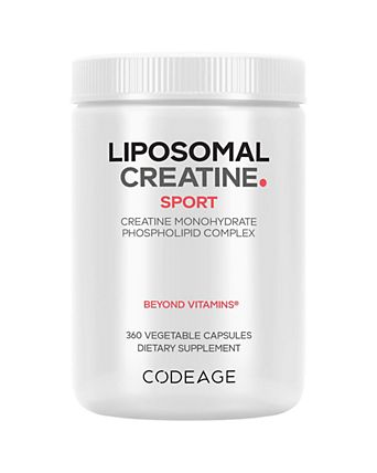 Liposomal Creatine Monohydrate Capsules, Micronized Creatine 3000mg Sports Nutrition